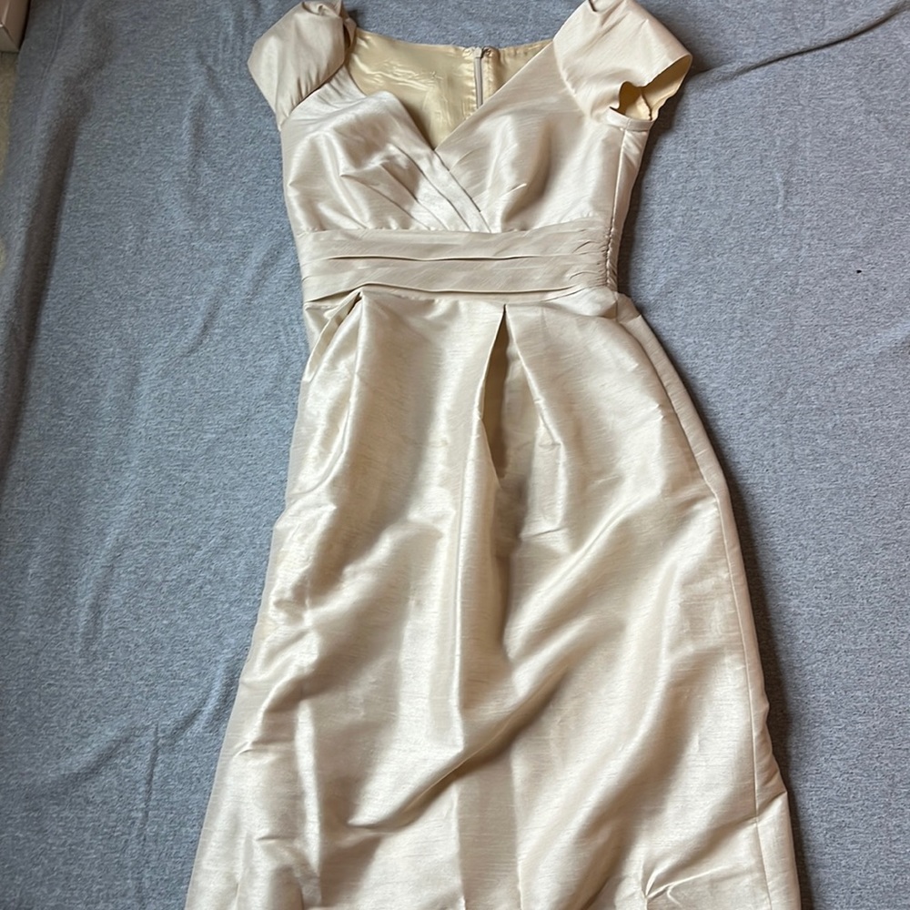 Gold Bridesmaid Dress